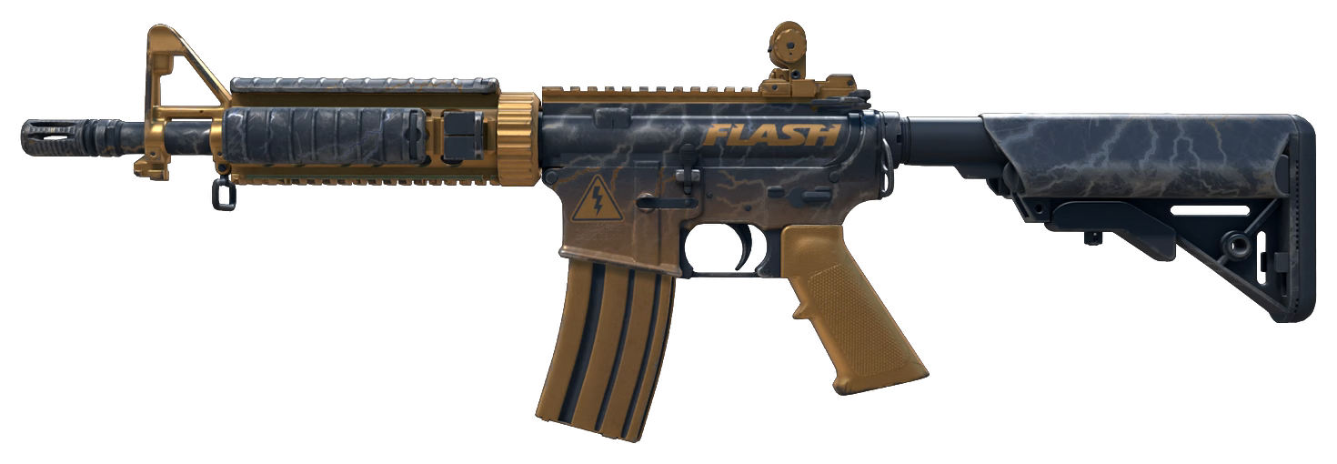 M4A4 | Sheet Lightning — Float 0.20