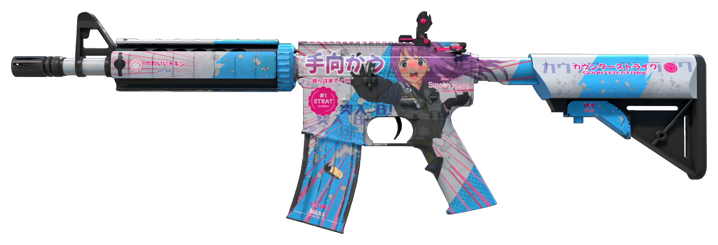 M4A4 | Temukau — Float 0.20