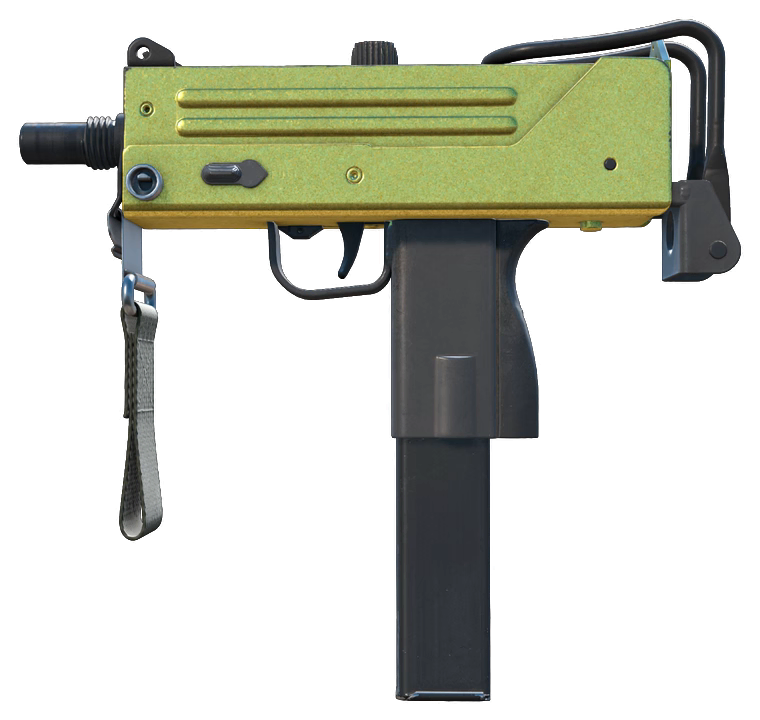 MAC-10 | Gold Brick — Float 0.20