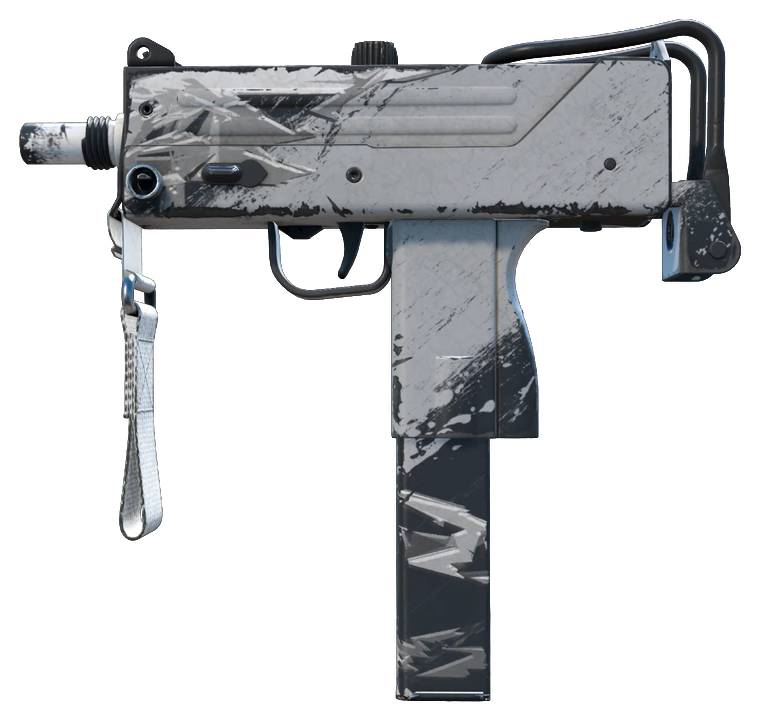 MAC-10 | Snow Splash — Float 0.20
