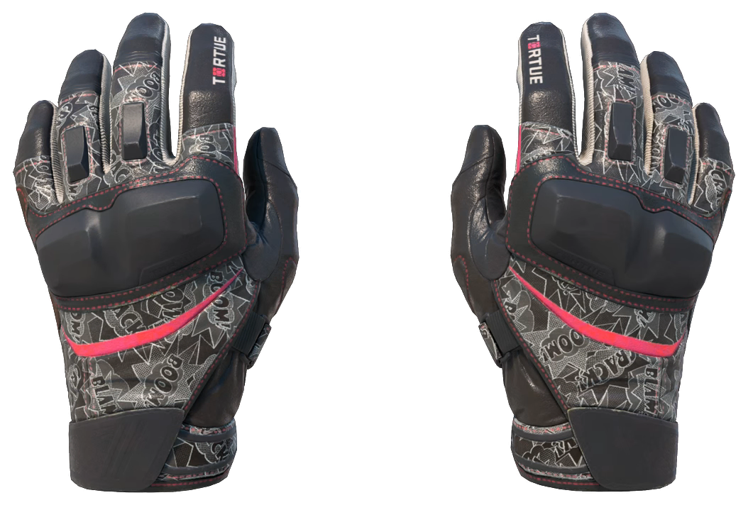 ★ Moto Gloves | Boom! — Float 0.20