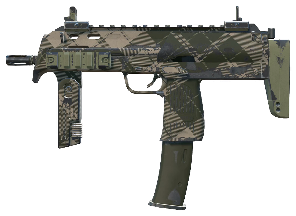 MP7 | Olive Plaid — Float 0.20
