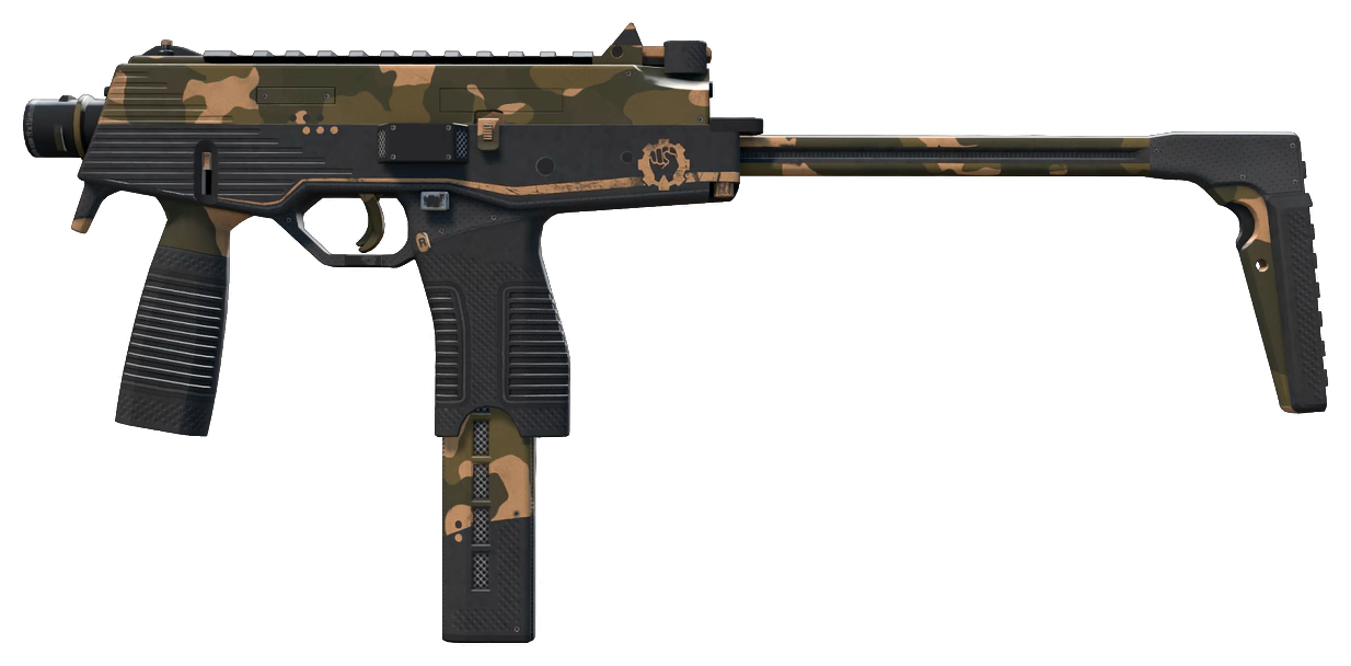 MP9 | Black Sand — Float 0.20