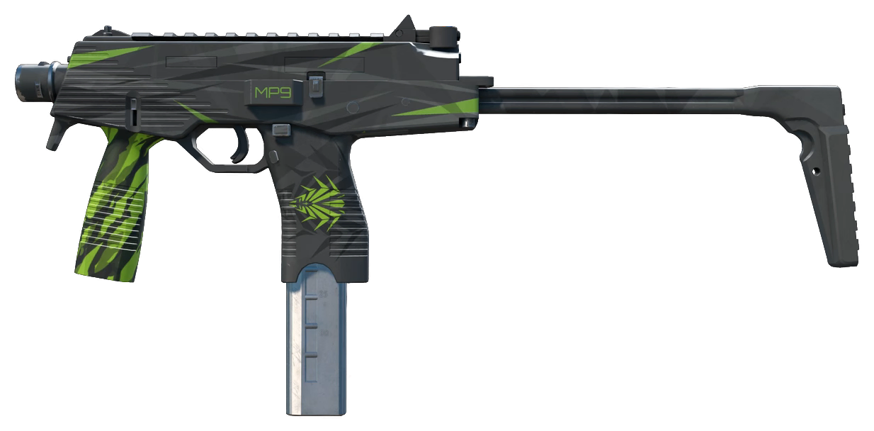 MP9 | Deadly Poison — Float 0.20