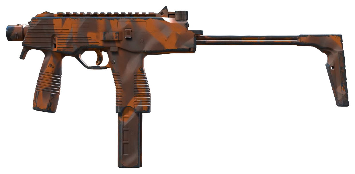 MP9 | Orange Peel — Float 0.20