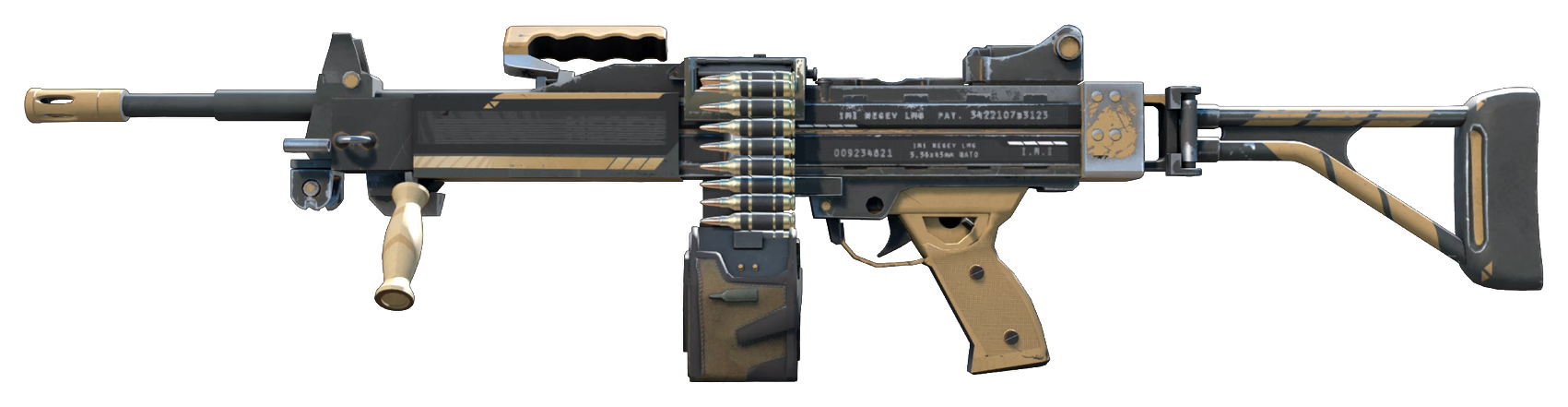 Negev | Desert-Strike — Float 0.20
