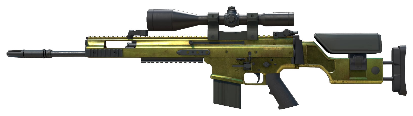 SCAR-20 | Brass — Float 0.20