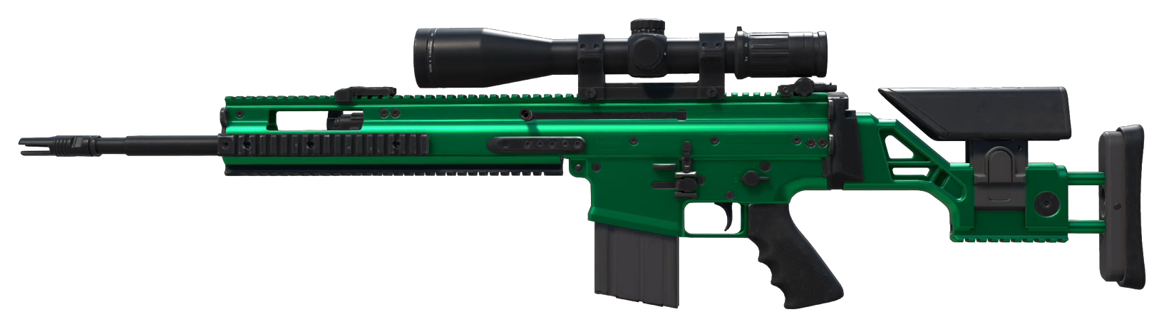 SCAR-20 | Emerald — Float 0.01