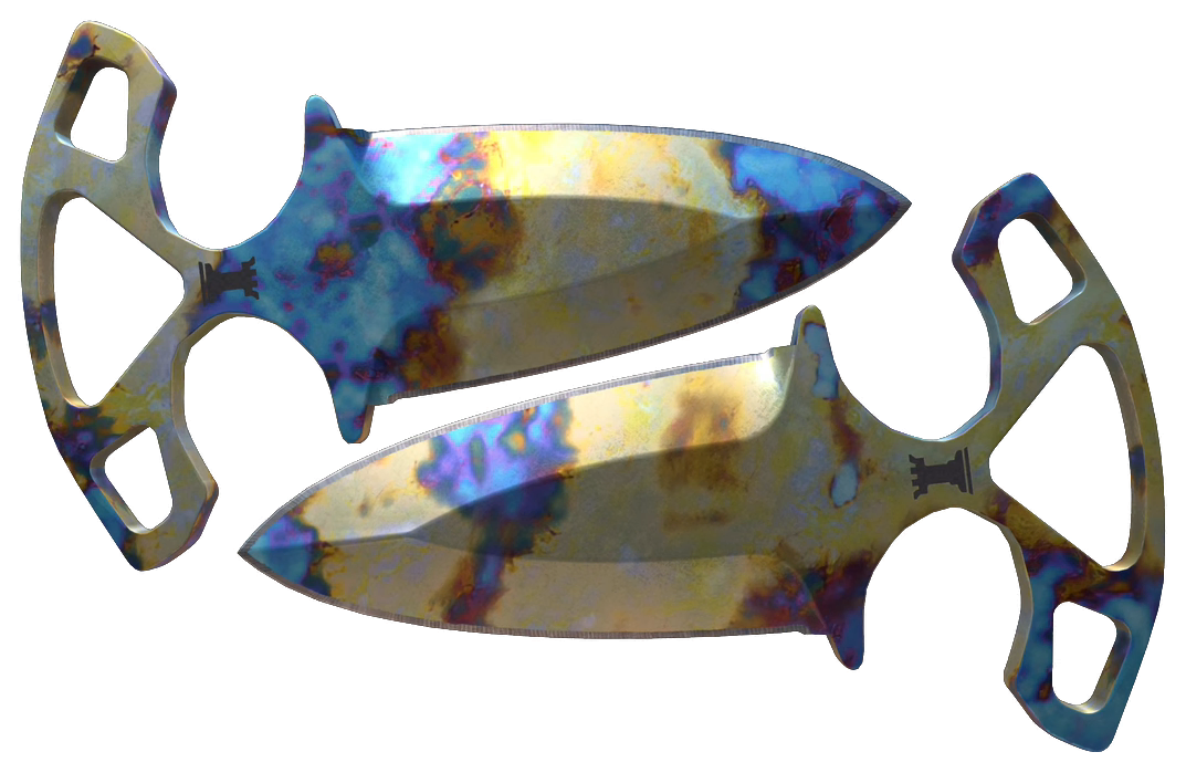 ★ Shadow Daggers | Case Hardened — Float 0.20