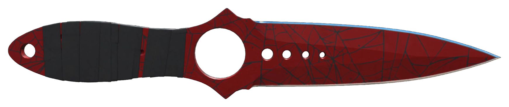★ Skeleton Knife | Crimson Web — Float 0.20