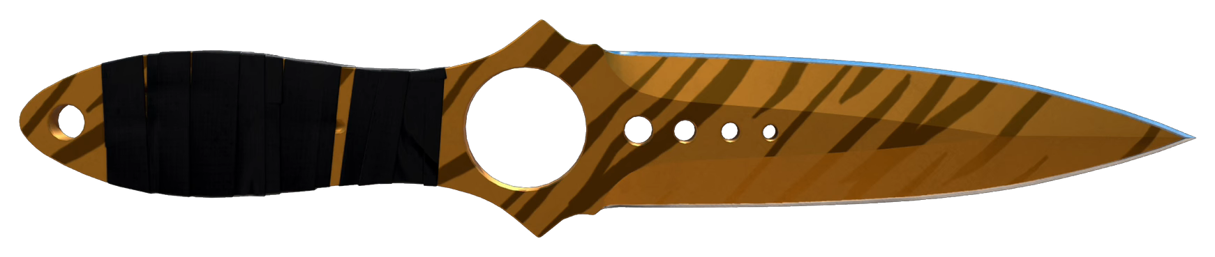 ★ Skeleton Knife | Tiger Tooth — Float 0.01
