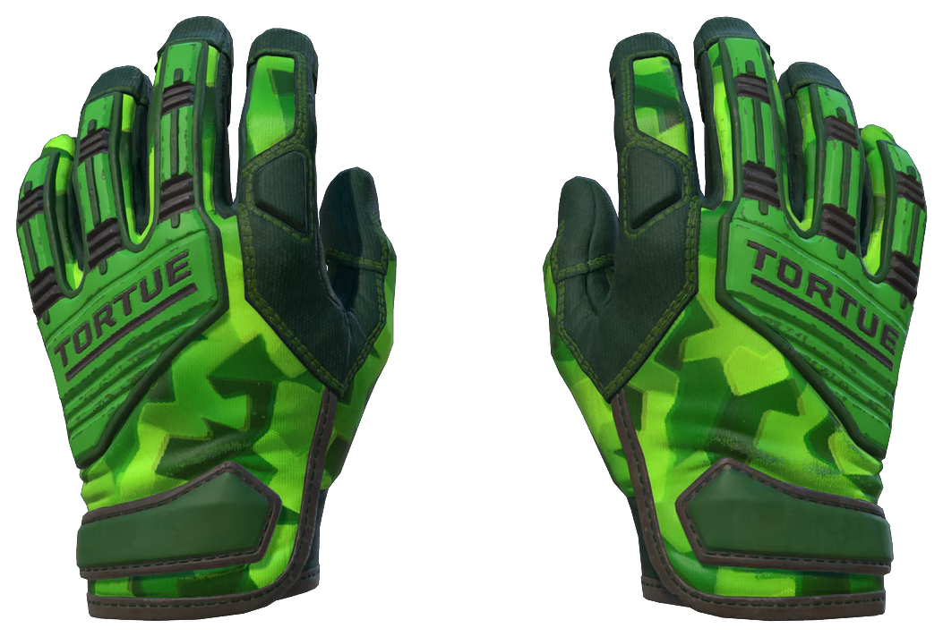 ★ Specialist Gloves | Lime Polycam — Float 0.20