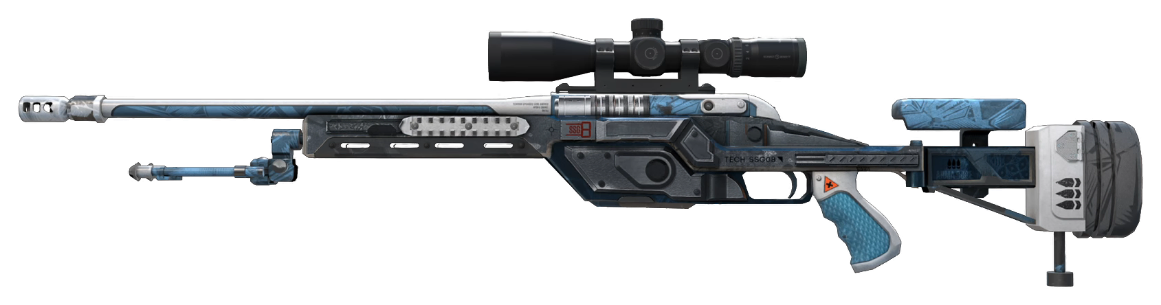 SSG 08 | Ghost Crusader — Float 0.20