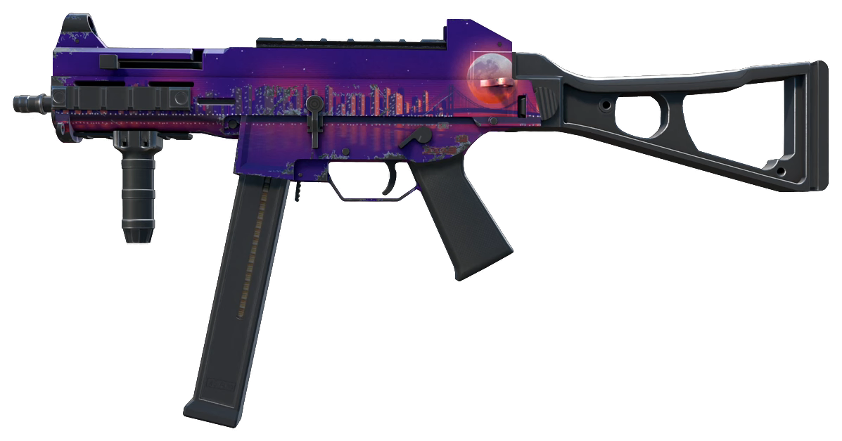 UMP-45 | Moonrise — Float 0.20
