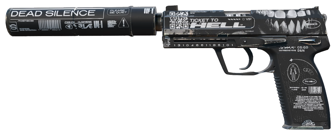 USP-S | Ticket to Hell — Float 0.20