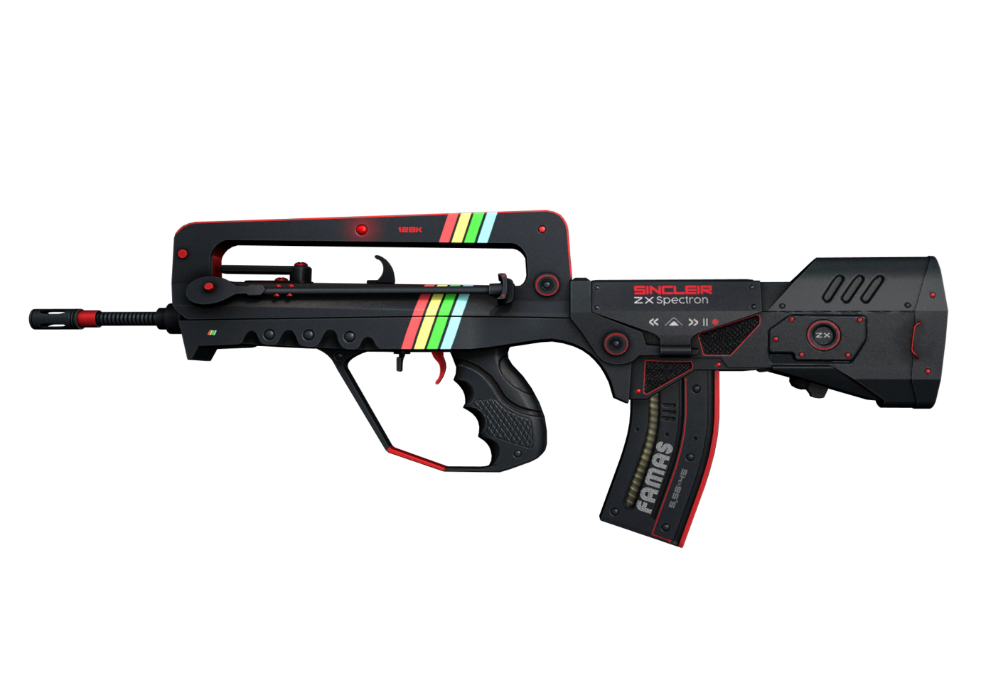 FAMAS | ZX Spectron — skin on CS:GO/CS2 Wiki by CS.MONEY