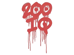 Sealed Graffiti | 200 IQ (Blood Red)