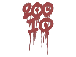 Sealed Graffiti | 200 IQ (Brick Red)