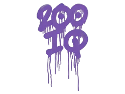Sealed Graffiti | 200 IQ (Monster Purple)