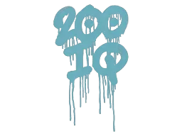 Sealed Graffiti | 200 IQ (Wire Blue)