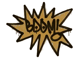 Sealed Graffiti | BOOM (Desert Amber)