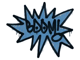 Sealed Graffiti | BOOM (Monarch Blue)