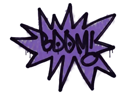 Sealed Graffiti | BOOM (Monster Purple)