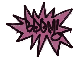 Sealed Graffiti | BOOM (Princess Pink)