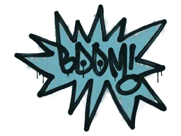 Sealed Graffiti | BOOM (Wire Blue)