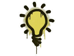 Sealed Graffiti | Lightbulb (Tracer Yellow)