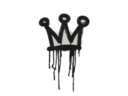 Sealed Graffiti | Little Crown (Shark White)