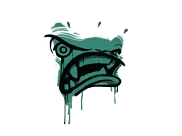 Запечатанный граффити | Ярость (Лягушачий зеленый)