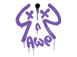 Sealed Graffiti | Recoil AWP (Monster Purple)