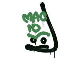 封装的涂鸦 | MAC-10压枪 (深绿)