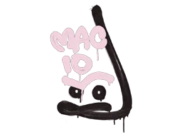 封装的涂鸦 | MAC-10压枪 (藕色)