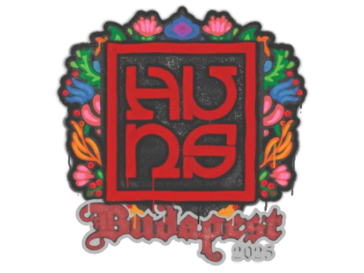Запечатанный граффити | The Huns | Будапешт-2025