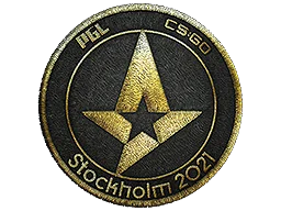 布章 | Astralis （金色） | 2021年斯德哥尔摩锦标赛