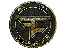 布章 （金色） | 2021年斯德哥尔摩锦标赛