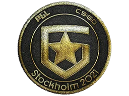 Нашивка | Gambit Gaming (Gold) | Stockholm 2021