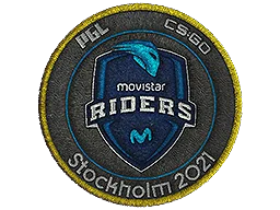 Нашивка | Movistar Riders | Stockholm 2021