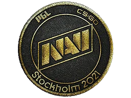 Нашивка | Natus Vincere (Gold) | Stockholm 2021