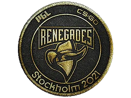 Нашивка | Renegades (Gold) | Stockholm 2021