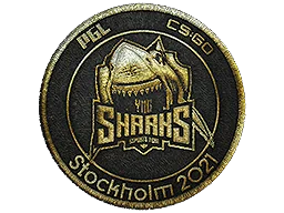 Нашивка | Sharks Esports (Gold) | Stockholm 2021