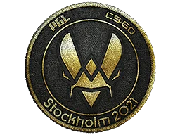 布章 | Vitality （金色） | 2021年斯德哥尔摩锦标赛