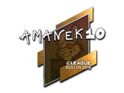 AmaNEk | 2018年波士顿锦标赛