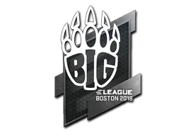 Наклейка | BIG | Бостон 2018
