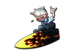 Sticker | Blaze Surf K (Foil)