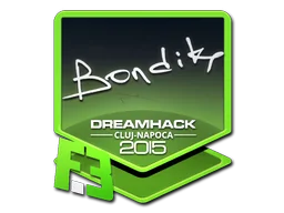 Sticker | bondik | Cluj-Napoca 2015