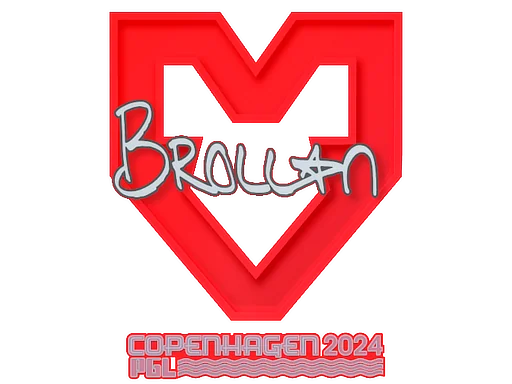 Наклейка | Brollan | Копенгаген-2024