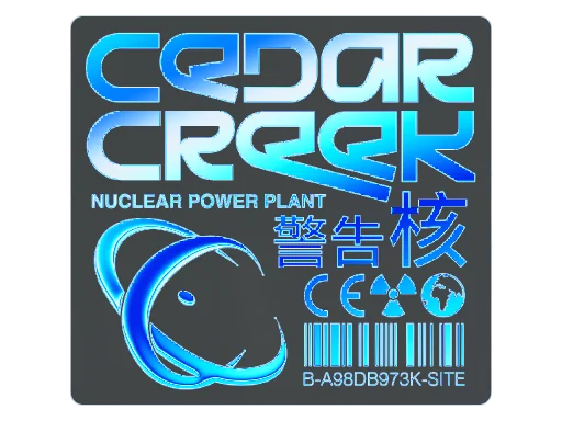 Sticker | Cedar Creek (Holo)